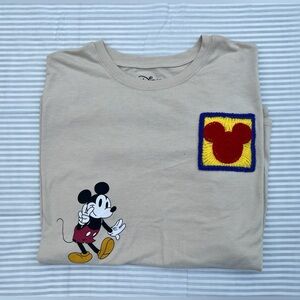 Disney Mickey Crocheted Shirt Happy Moments Women’s